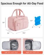 TOURIT Puffy Double-Sided Lunch Bag With Ice Pack - Image 5